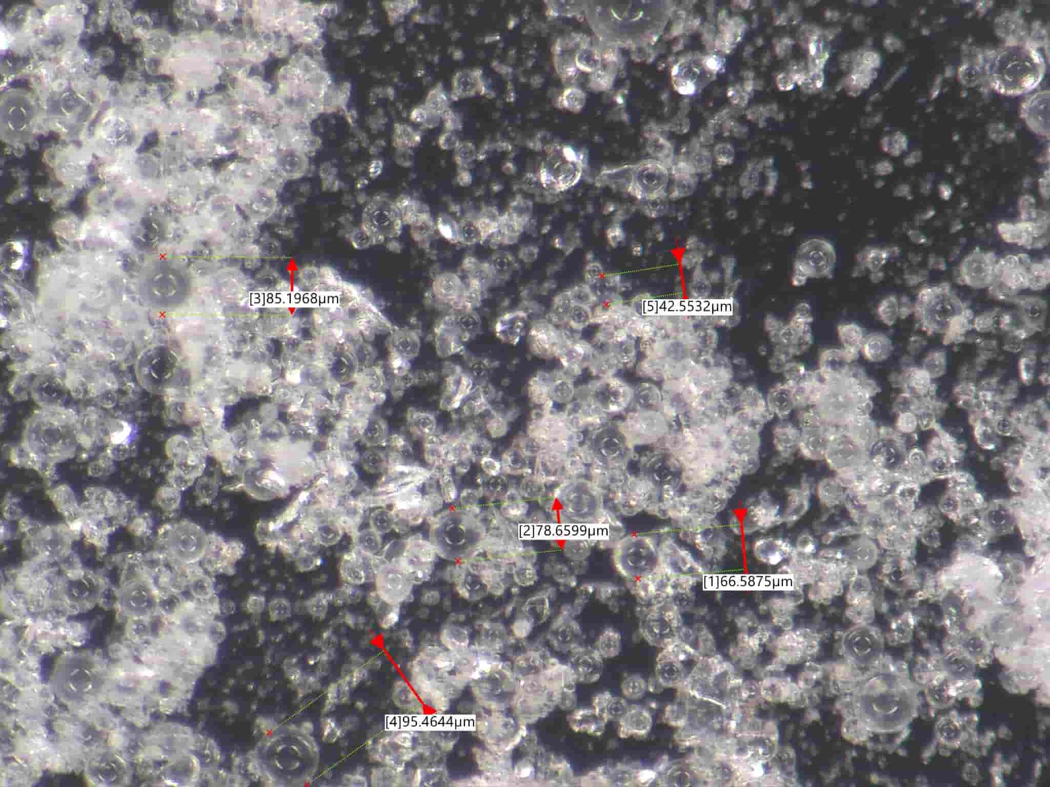 325#无镀膜玻璃珠-塑料填料填充料