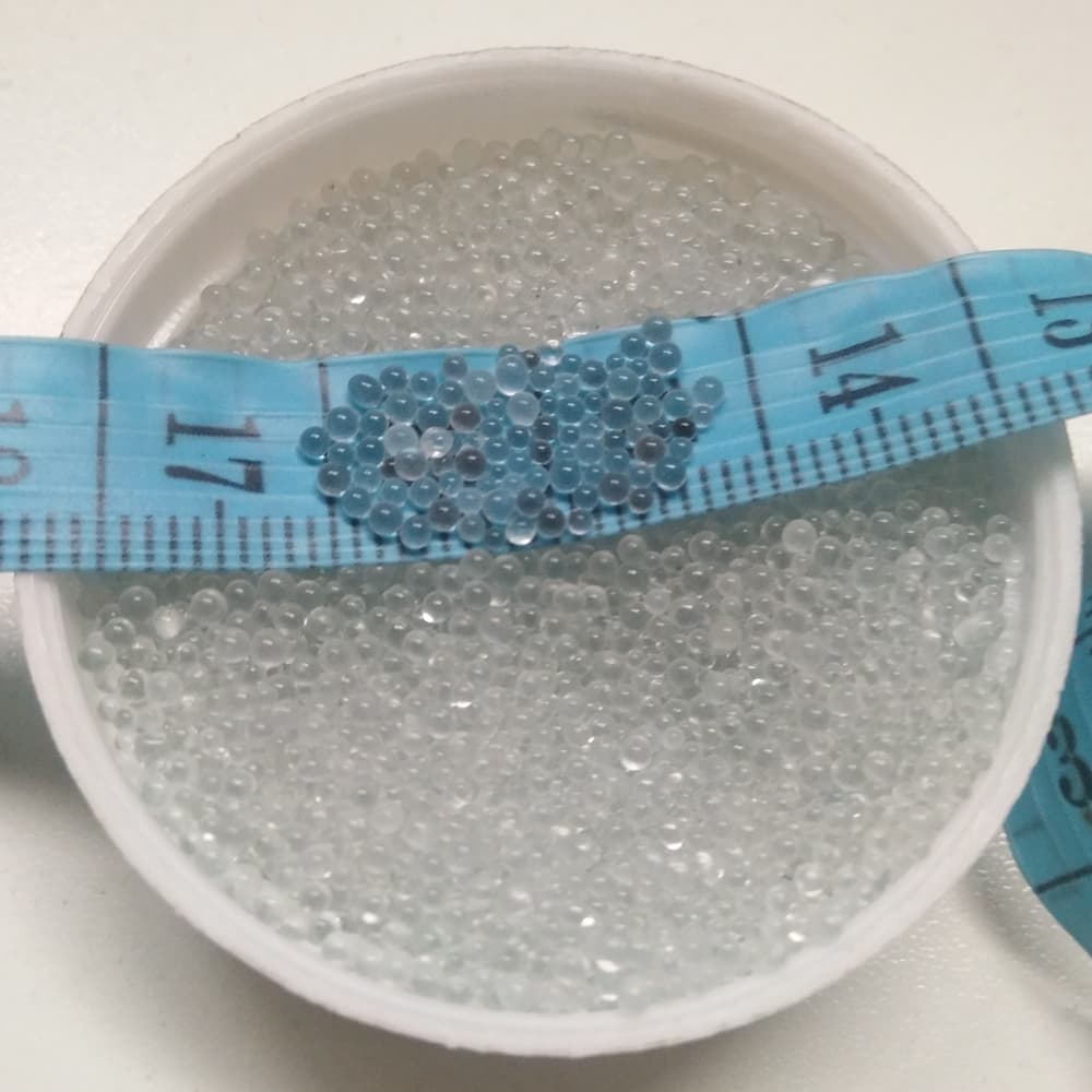 重力毯填充玻璃珠毛绒玩具填充公仔填充玻璃珠1-2-3-4-5MM 3-4MM