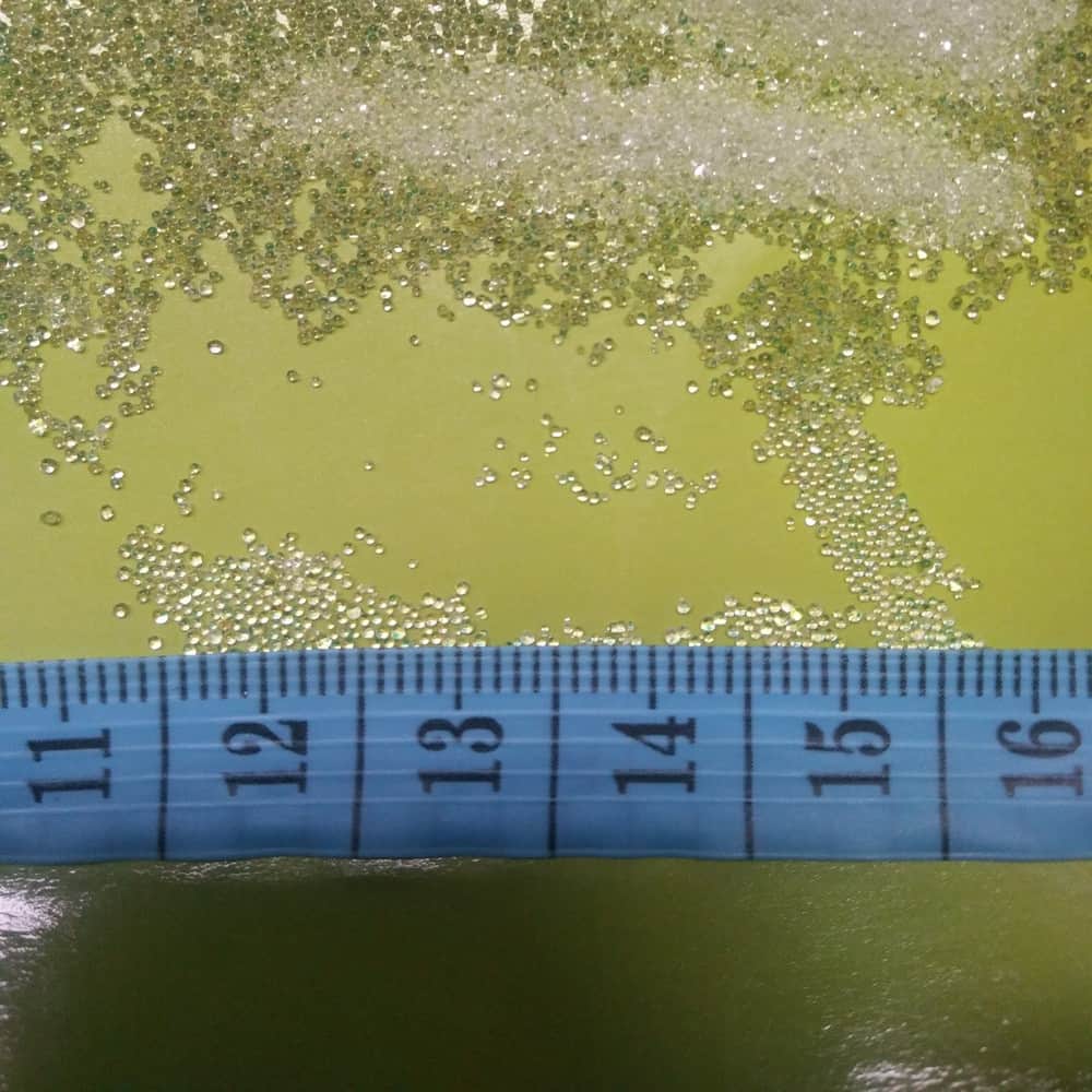 检针的重力毯填充用玻璃珠0.8-1.2mm